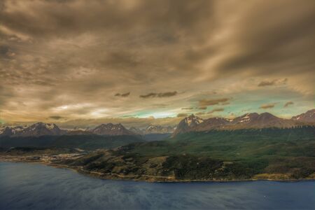 Above the landの写真素材