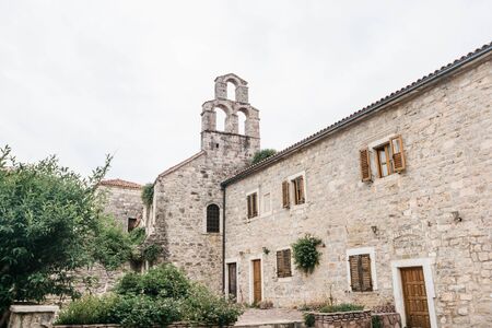 View of a traditional old or medieval house in Montenegro.