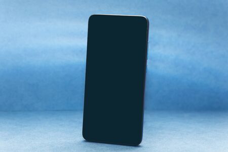Cell phone mockup with blank screen or copy space.の写真素材
