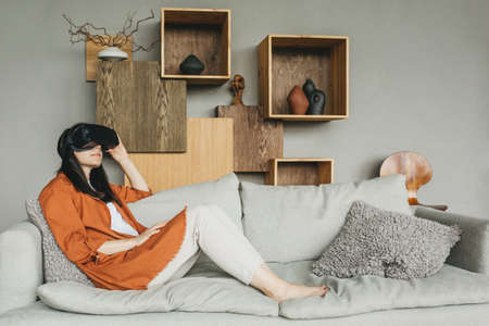 The future, communication, technology, a new generation, the concept of progress.の写真素材