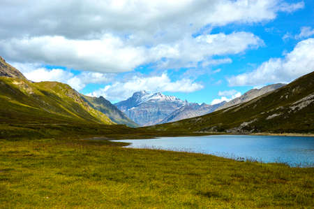 Rifugio Savoia - Gran Paradiso Park. Gran Paradiso National Park - Rifugio Savoia - 2,534 mslm Piedmont / Valle d'Aosta - Italy.の写真素材