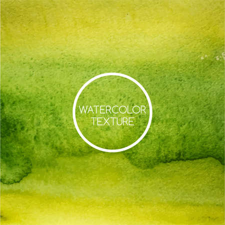 Watercolor texture in green and yellow tones. textureのイラスト素材