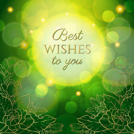 Invitation or greeting card with apple tree blossom. Flower. Floral design.のイラスト素材