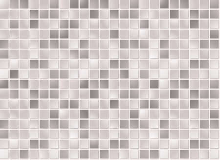 Seamless grey square tiles patternのイラスト素材