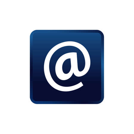 messages email icon vector on a white background in modern design styleのイラスト素材