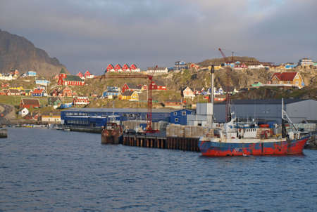 Sisimiut harbour, Greenland.