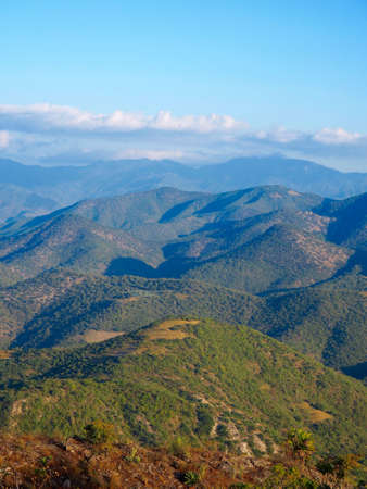 Mountains in Oaxaca, Mexico