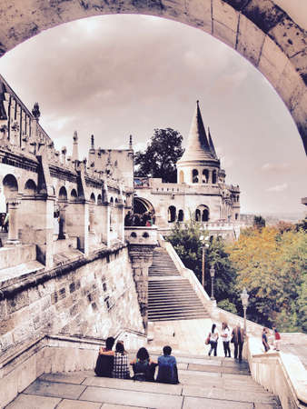 Buda Castle in Budapest Hungaryのeditorial素材