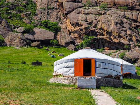 Beautiful landscapes of Gorkhi-Terelj National Park, Mongolia