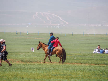 Naadam Festival Horse riding competition