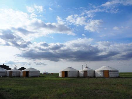 Ger Camps can be found throughout Mongolia. Local Nomads move to different areas building their Ger...