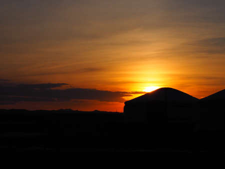Ger Camps can be found throughout Mongolia. Local Nomads move to different areas building their Ger...