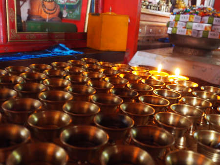 Shankh Khiid Monastery in Mongolia is home to 25 monks.のeditorial素材
