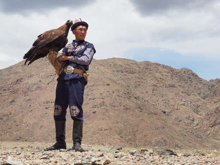 Golden Eagle Hunters of Kyrgyzstanのeditorial素材