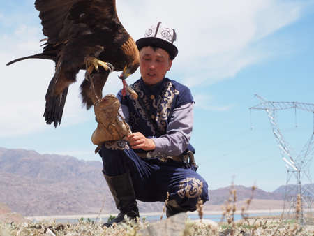Golden Eagle Hunters of Kyrgyzstanのeditorial素材