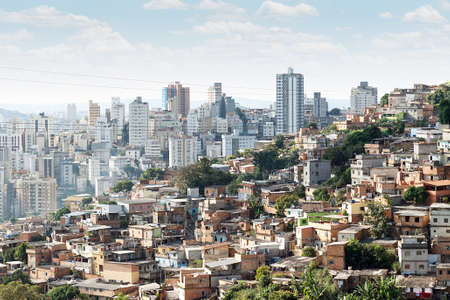 View of Morro do Papagaio at Belo Horizonte, Minas Gerais, Brazilの写真素材
