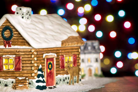 Christmas Town modelの写真素材