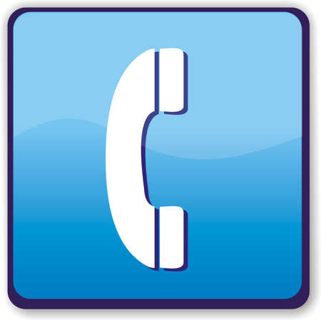phone buttonのイラスト素材