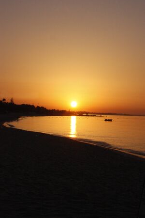 sunsetの写真素材