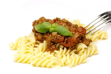 fusilli bologneseの写真素材