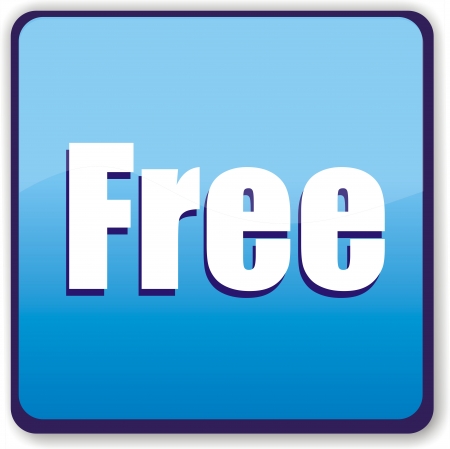 button freeのイラスト素材