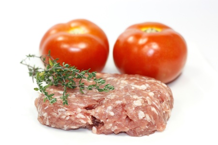 pork stuffingの写真素材