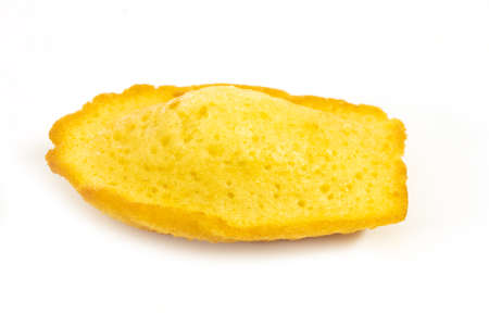 Madeleine isolated on a white background
