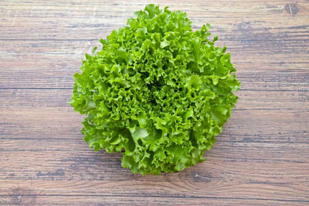 batavia salad on a wooden table