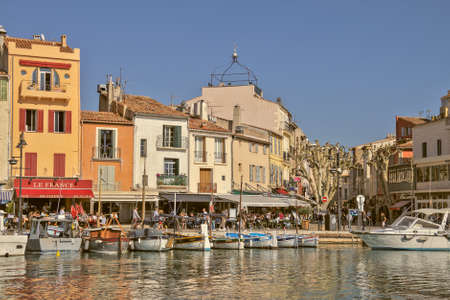 port of the city of Cassis