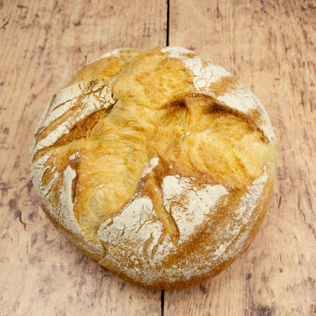 top view of a bread ball