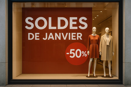 DANNER SALE - SALE 50 PERCENT OFF Shop Window Displayの素材