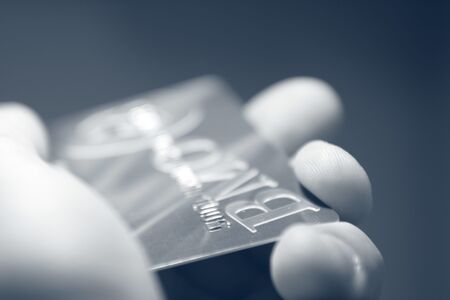 bank cardの写真素材