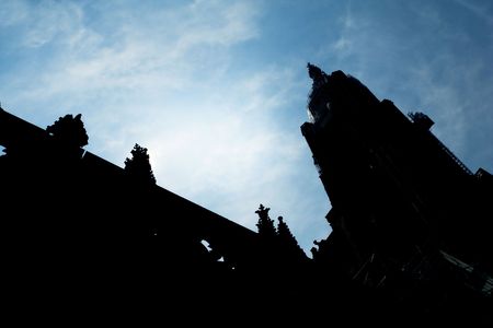 cathedral of strasbourgの写真素材