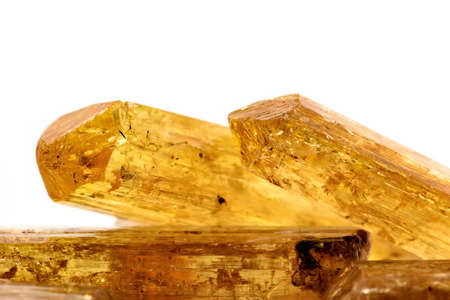 Imperial topaz crystals with their color, texture and formation characteristicsの写真素材