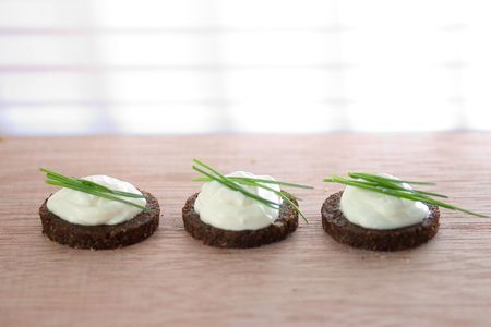 Bread With Cheese And Chive