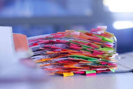 post-itsの写真素材