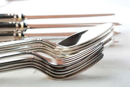 cutlery, sets of cutlery, silverware, fork, spoon, knife