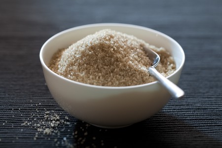Bowl with brown sugar