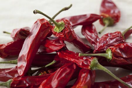 Some dried red Chili Peppers