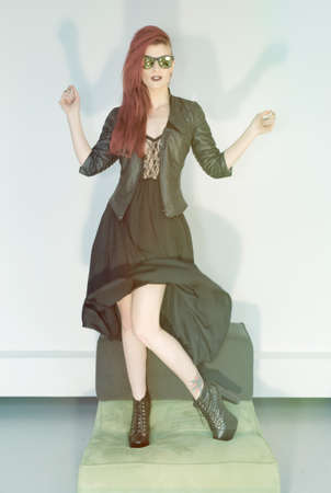 Red Hair Female Model