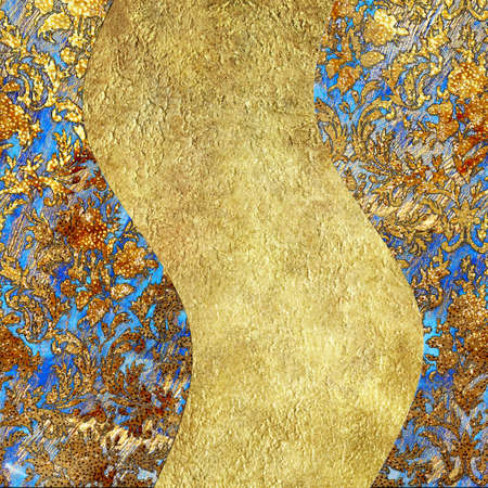 background in golden colors with place for text