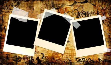 vintag background with framesの写真素材