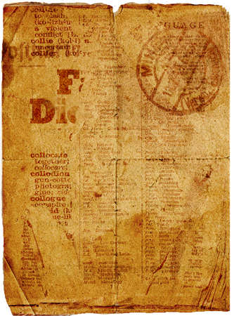 old pageの写真素材