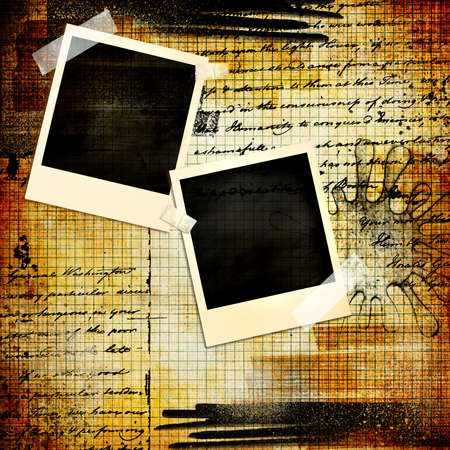 artwork in grunge style の写真素材