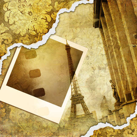 Parisian photoalbumの写真素材