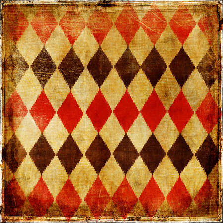 vintage paper with geometric ornamentの写真素材