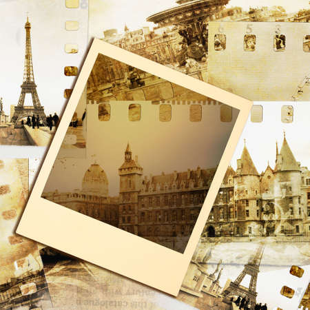 Parisian photoalbumの写真素材