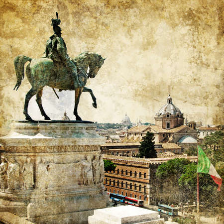 great Rome - artistic picture の写真素材