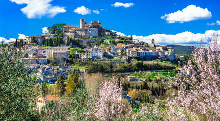 beautiful Amelia village in Umbria, Italyの写真素材