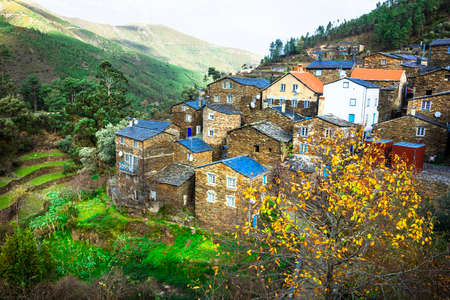 Piodao - beautiful village in Portugalの写真素材